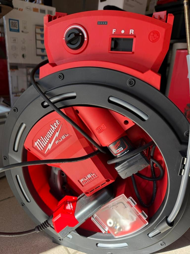 Milwaukee M12 ontstoppingsmachine, Bricolage & Construction, Outillage | Outillage à main, Enlèvement, Comme neuf