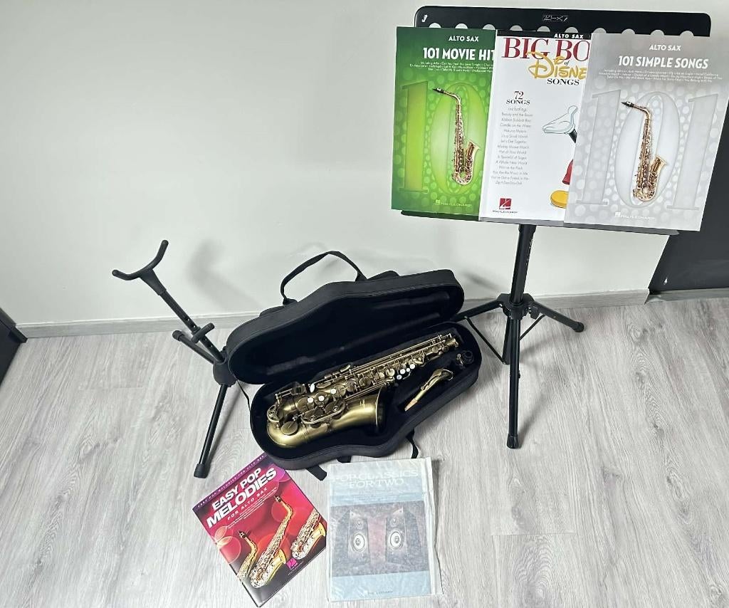 Stagg Alt Saxofoon WS-AS218S, Muziek en Instrumenten, Ophalen, Nieuw, Alt, Met koffer