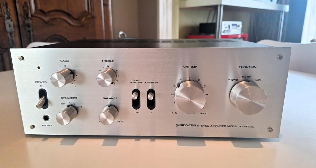 Vintage versterker Pioneer SA-5300 geserviced !, Audio, Tv en Foto, Versterkers en Ontvangers, Ophalen, Refurbished, Pioneer, Minder dan 60 watt