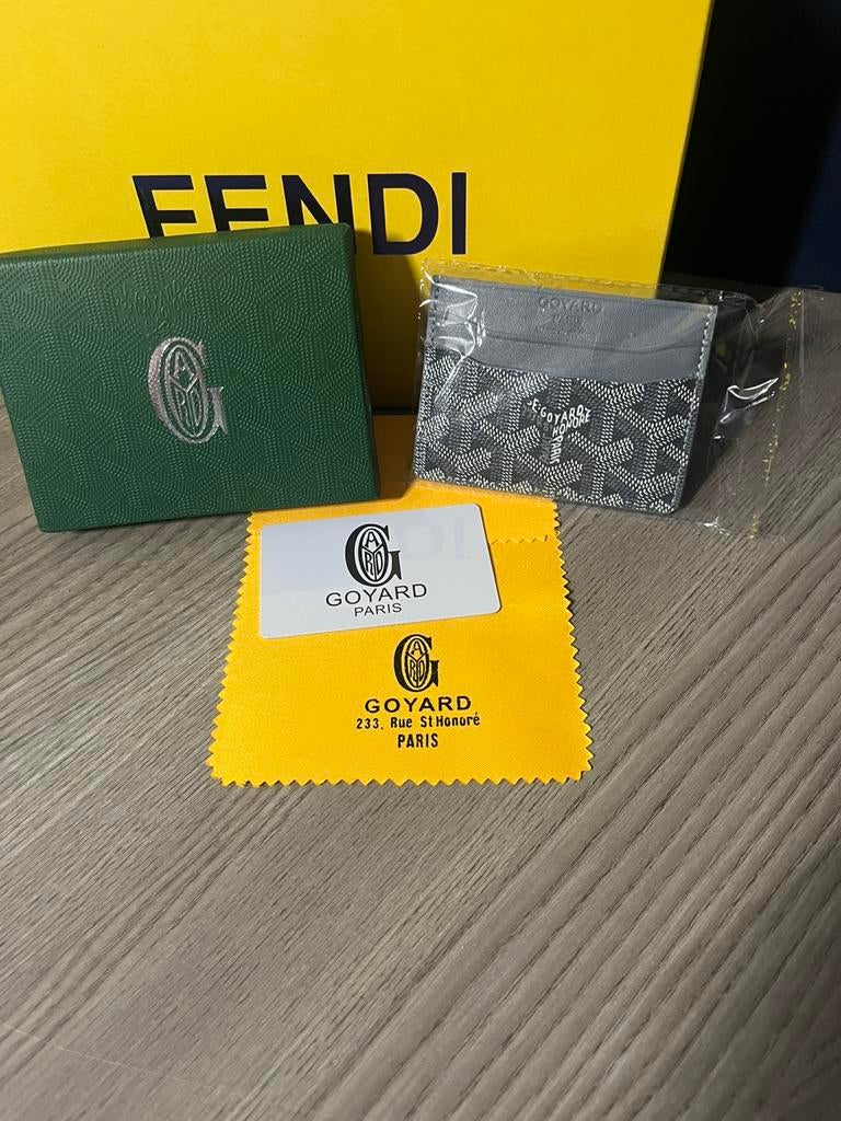 Goyard kaarthouder, Ophalen, Nieuw, Grijs