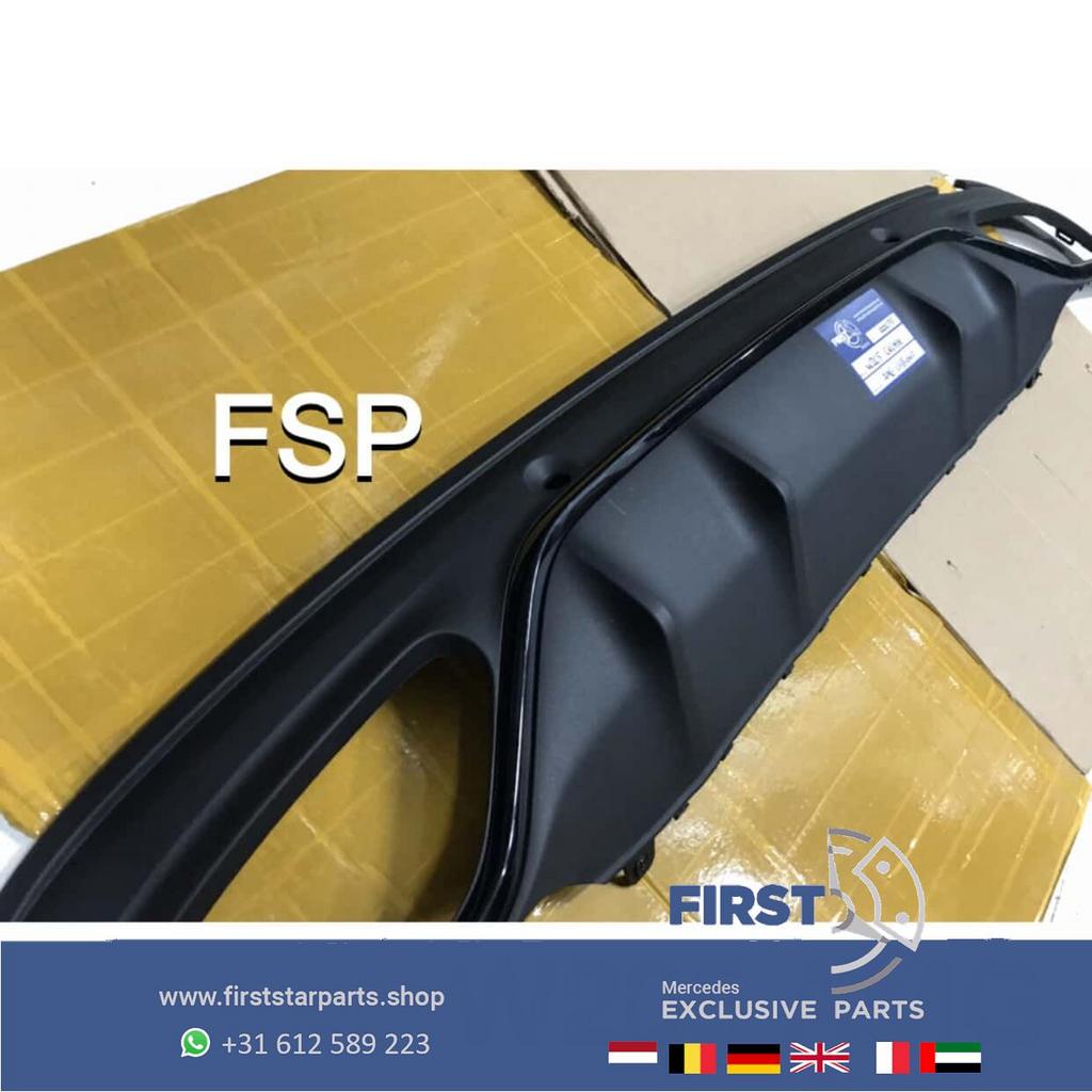 W205 AMG Line Diffuser C43 Mercedes C Klasse achterbumper sp, Gebruikt, -, Ophalen of Verzenden, -