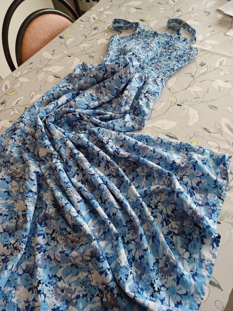 Robe d'été bleue XL Pagille, Pigalle, Comme neuf, Taille 34 (XS) ou plus petite, Bleu