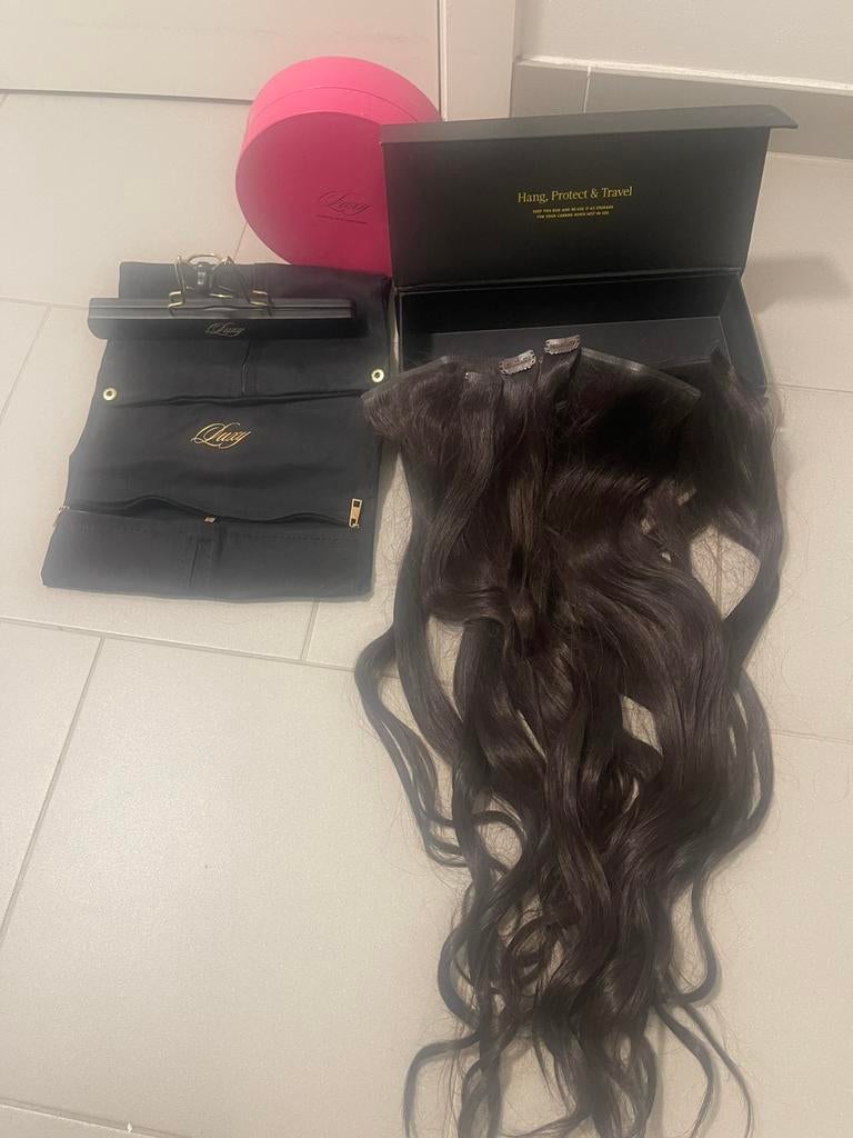 Luxy hair extensions clip ins nieuw, Ophalen, Zo goed als nieuw