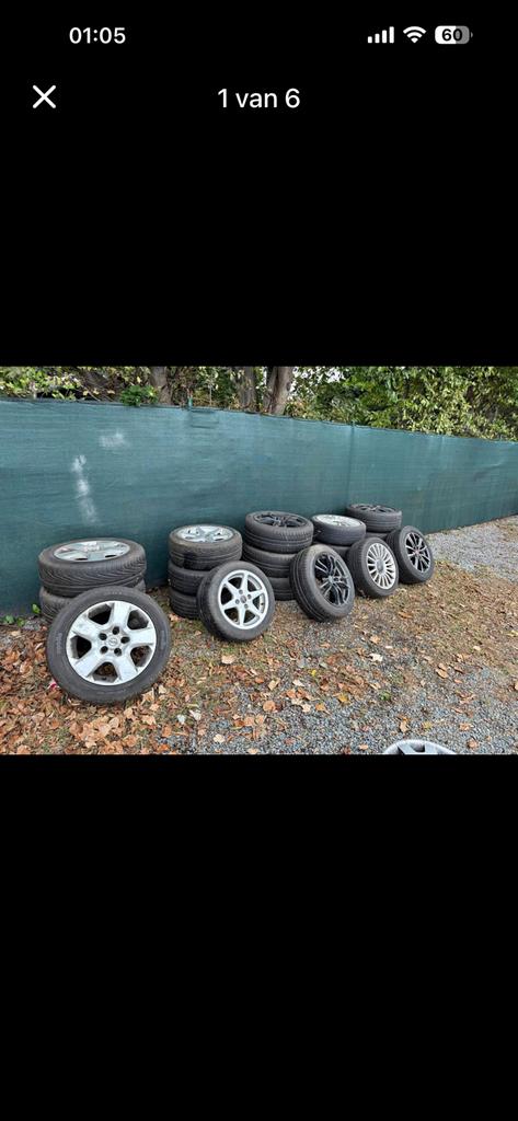 Partij banden en velgen, Enlèvement, Pneu(s)