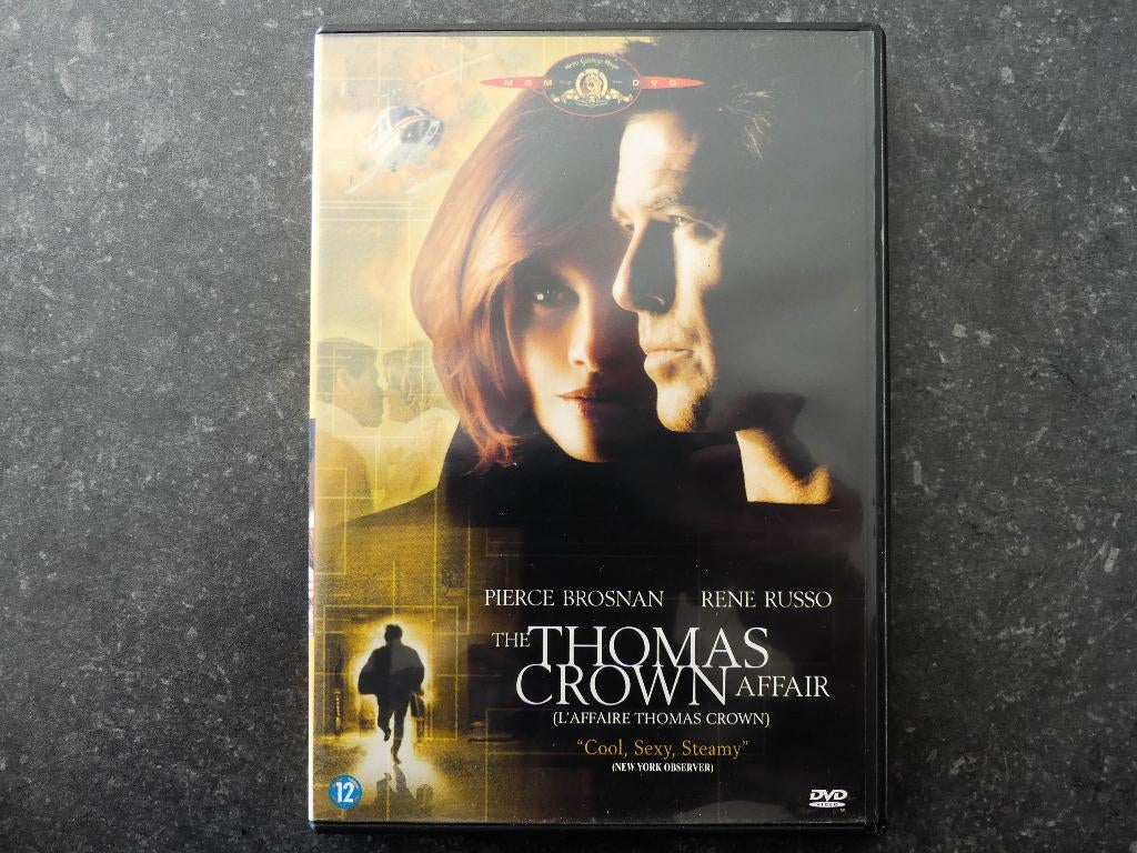 Dvd ‘The Thomas Crown Affair’, Cd's en Dvd's, Dvd's | Thrillers en Misdaad, Zo goed als nieuw, Actiethriller, Vanaf 12 jaar, Ophalen of Verzenden
