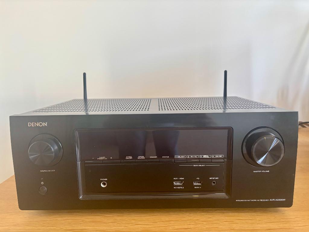 Denon AVR-X2300W in prachtige staat, TV, Hi-fi & Vidéo, Amplificateurs & Ampli-syntoniseurs, Comme neuf, Autres systèmes, Denon