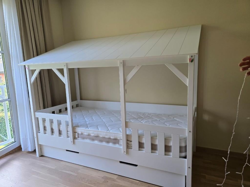 Lit enfant, Enfants & Bébés, Chambre d'enfant | Lits, 85 à 100 cm, Sommier à lattes, Enlèvement, 180 cm ou plus