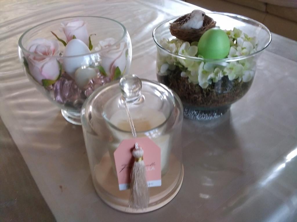 3 GLAZEN VAASJES, Huis en Inrichting, Woonaccessoires | Vazen, Ophalen