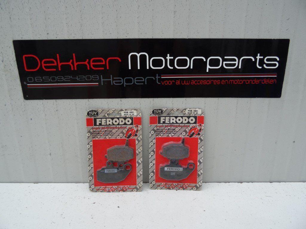 Ferodo remblokken voorzijde Kawasaki KX60 KX125 KX250 KLR, Motos, Neuf, -, -, -