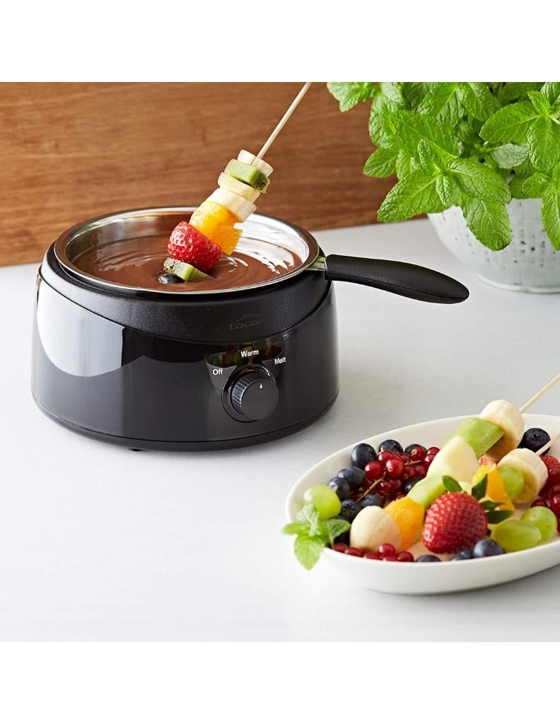 Elektrische Bain Marie voor Chocolade en sauzen 22cm - 1L, Electroménager, Enlèvement ou Envoi, Neuf, Électrique, Poêle à fondue