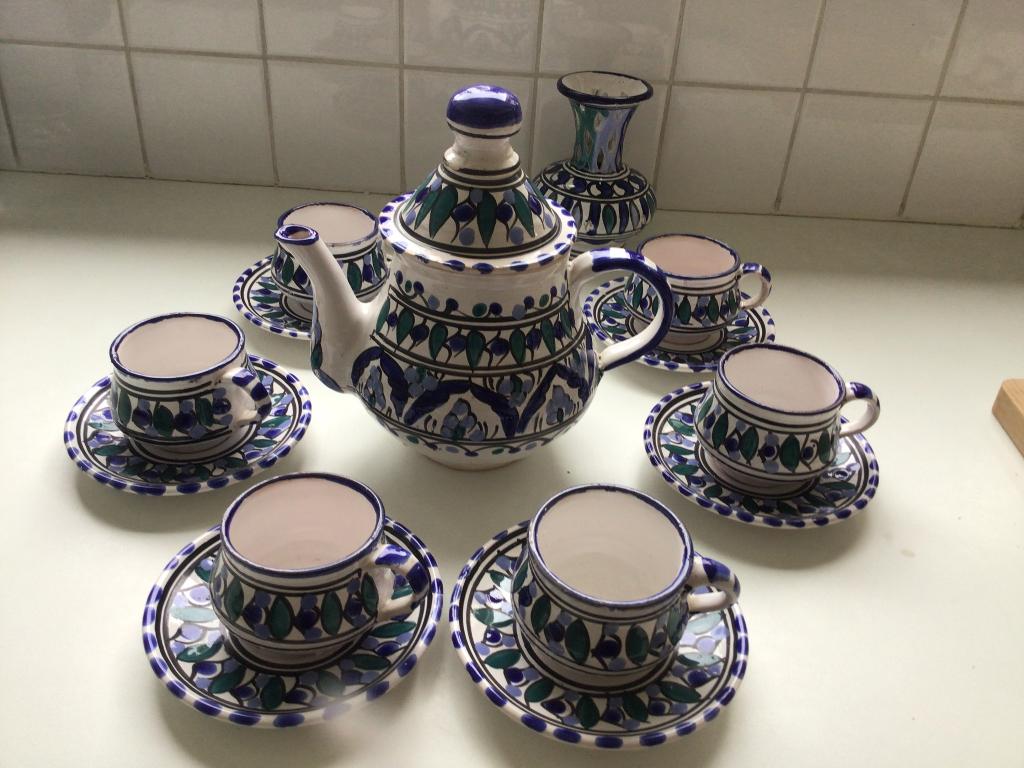 Servies 6 personen(handwerk), Ophalen, Aardewerk
