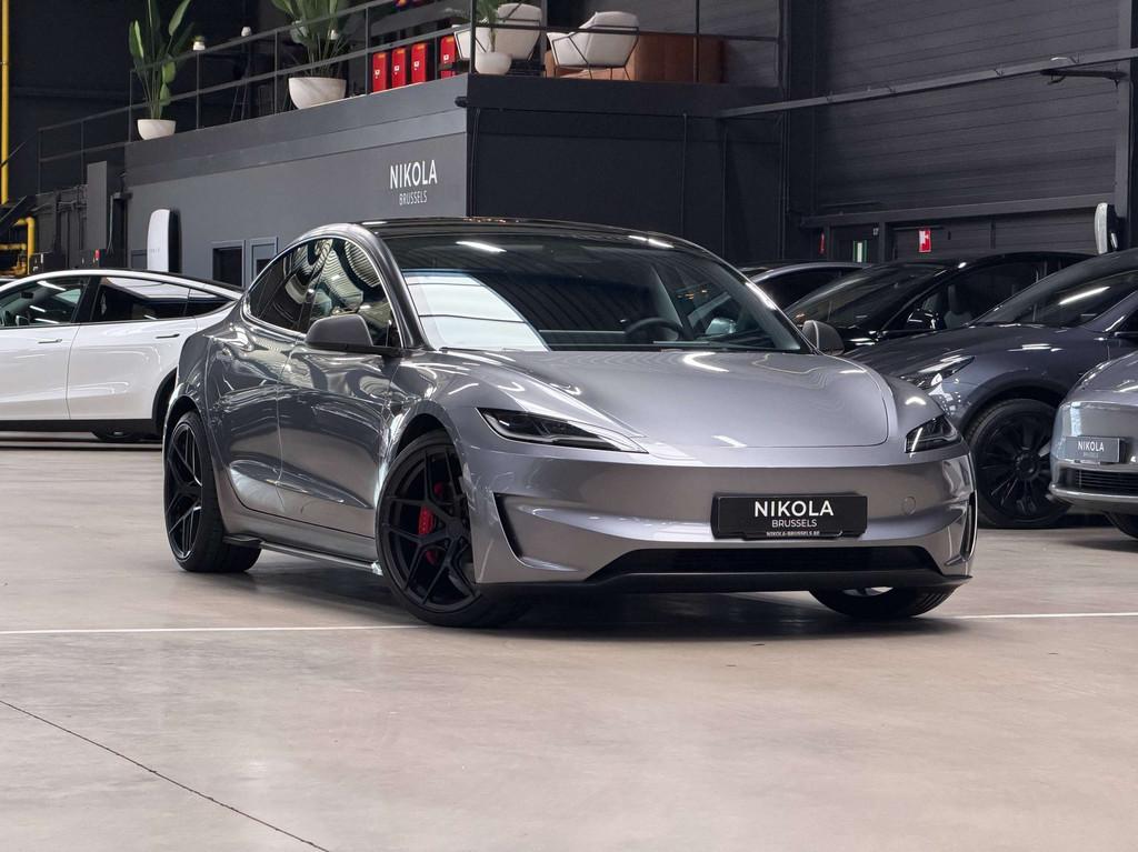 Tesla Model 3 PERFORMANCE - HIGHLAND - 20 WHEELS - HIGHWAY A, Auto's, Tesla, Automaat, 4 deurs, 338 kW, USB