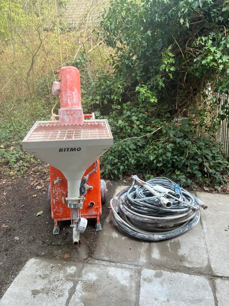 Pleistermachine Pft Ritmo 230v, Ophalen, Zo goed als nieuw