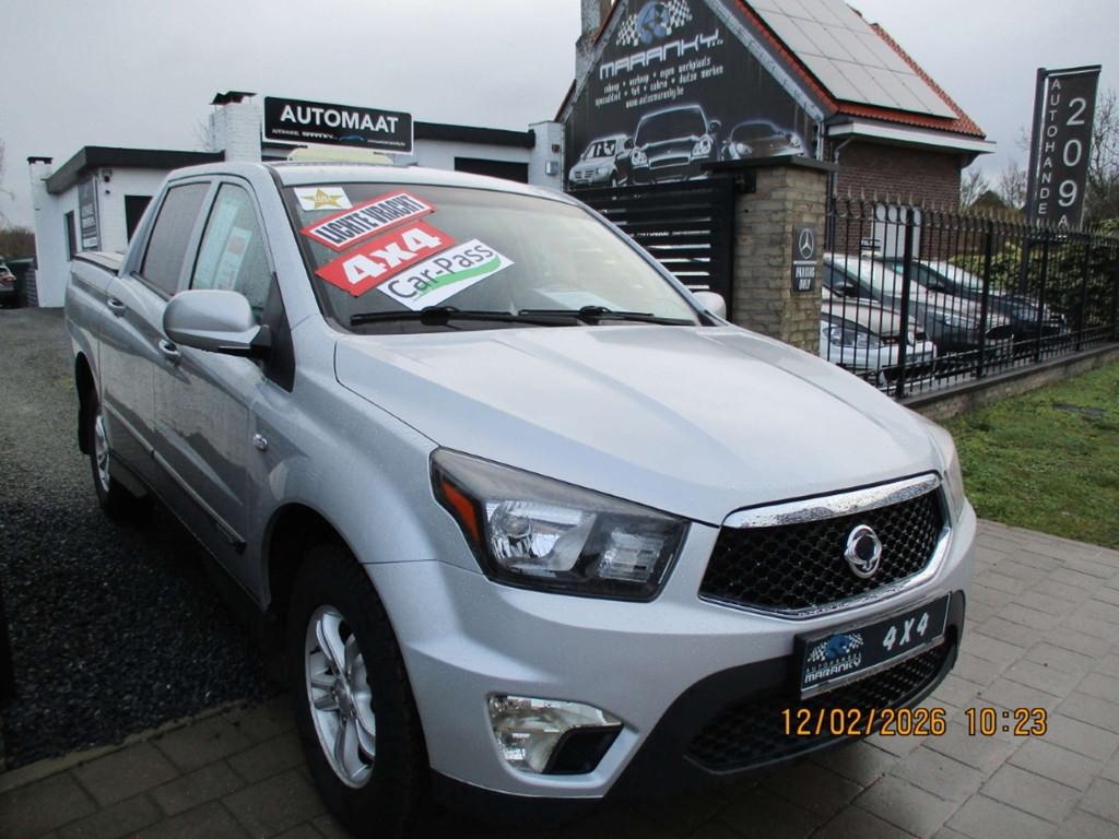 SsangYong Actyon 2.0TDI SPORTS PICKUP 4X4 AUTOMAAT SAPHHIRE, Auto's, SsangYong, Automaat, 155 pk, Bedrijf, Vierwielaandrijving