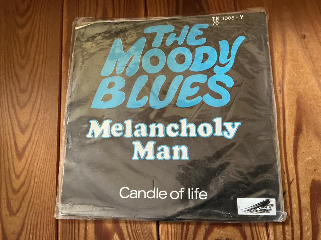 7” The Moody Blues - melancoly man, Ophalen of Verzenden, Gebruikt