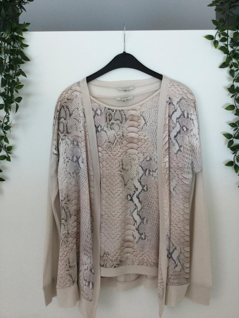 Setje Gigue maat 38, Kleding | Dames, Ophalen of Verzenden, Gedragen, Maat 38/40 (M), Overige kleuren