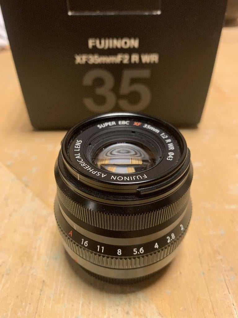 fujifilm xf 35mm r wr, Ophalen, Zo goed als nieuw, Standaardlens