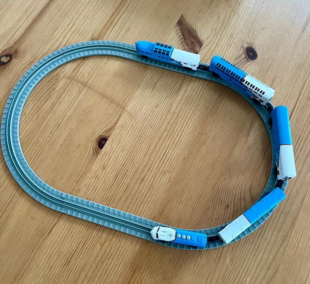 Vintage Galoob Micro Machines Treinset – jaren 80/90, Collections, Enlèvement ou Envoi, Utilisé