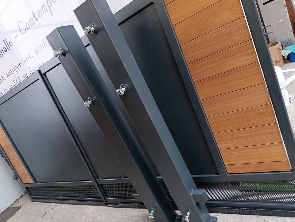 Barrière , portail neuf qualité prix comparez par vous même, Jardin & Terrasse, Neuf, 200 cm ou plus, Enlèvement ou Envoi, Acier