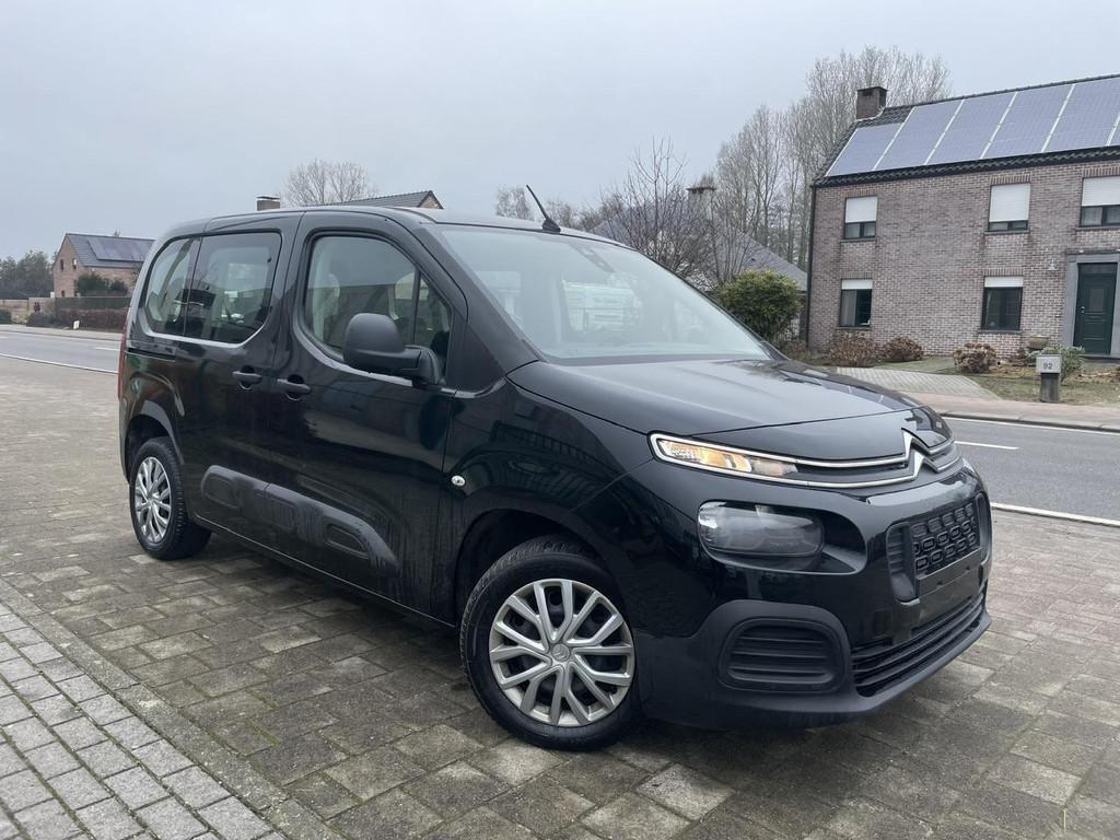 Citroën Berlingo 1.2 Benzine | Lage km | 5 zit | Bluetooth, Autos, Citroën, Achat, Entreprise, Boîte manuelle, 5 portes