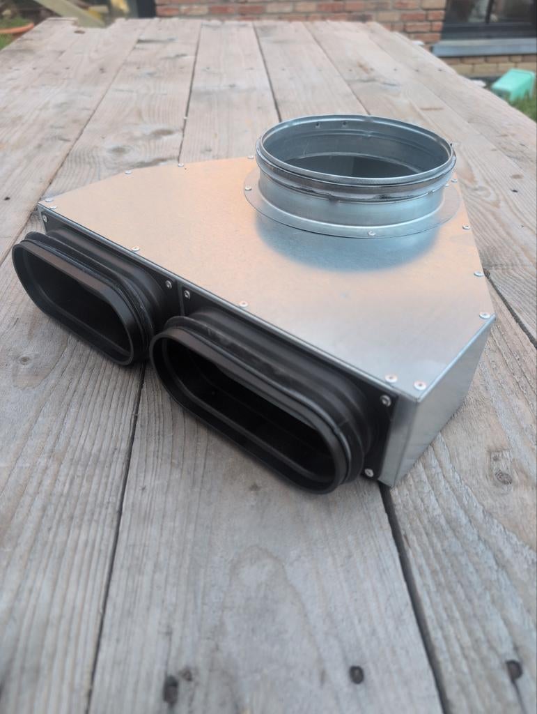 Transition inclinée Zehnder CK300/DN160 90gr - P 990322049, Bricolage & Construction, Ventilation & Extraction, Enlèvement ou Envoi