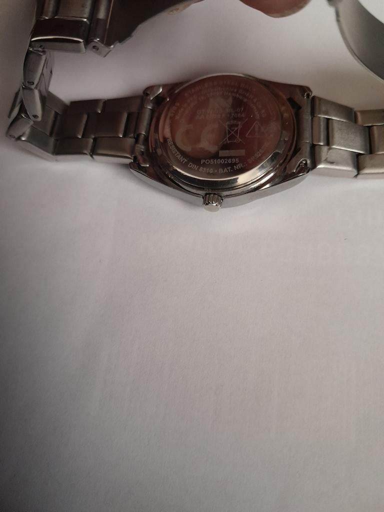 Polshorloge nieuwe, Enlèvement, Montre-bracelet, Acier, Autres marques