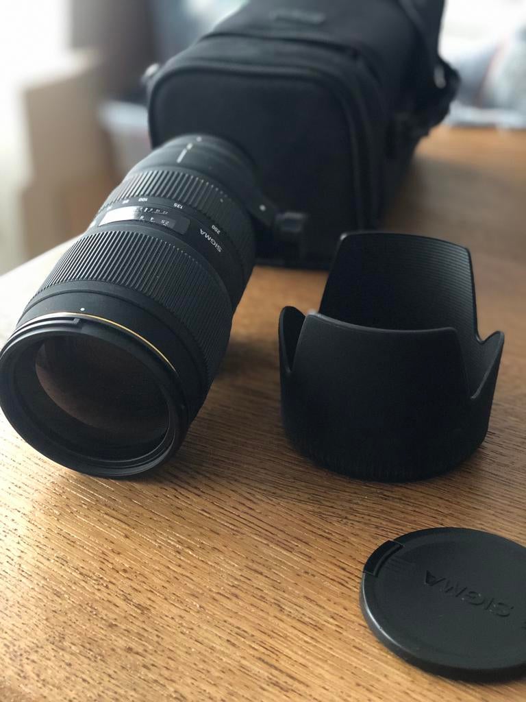 Objectif Sigma 70-200 (Nikon)1:2.8 apo dg macro hsm, Enlèvement ou Envoi, Utilisé, Objectif macro