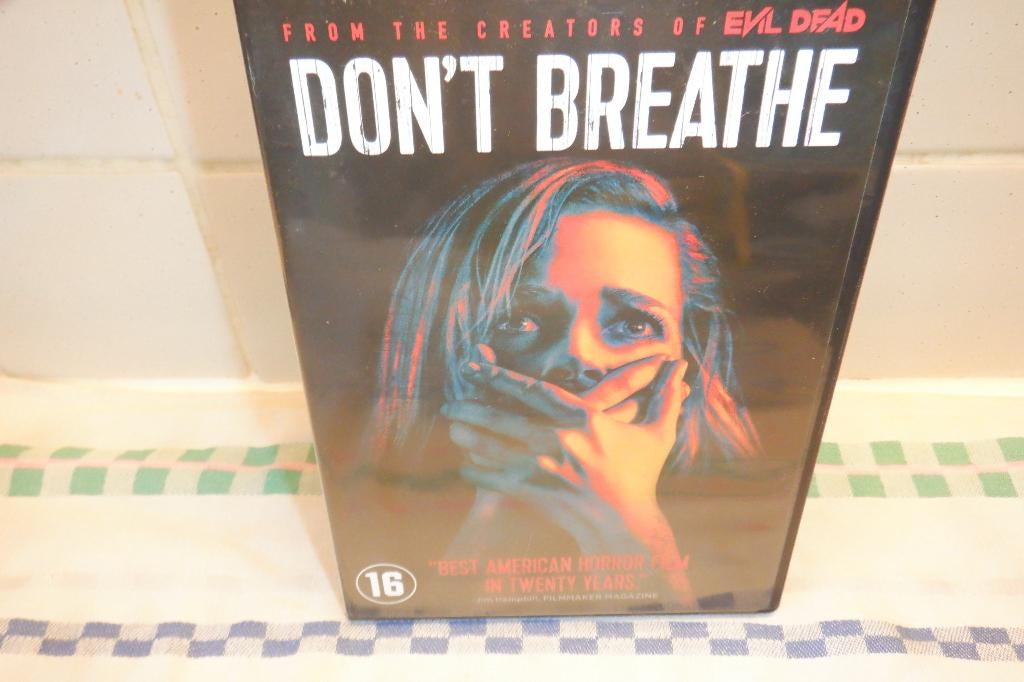 DVD Don't Breathe., CD & DVD, DVD | Horreur, À partir de 16 ans, Envoi, Comme neuf, Gore