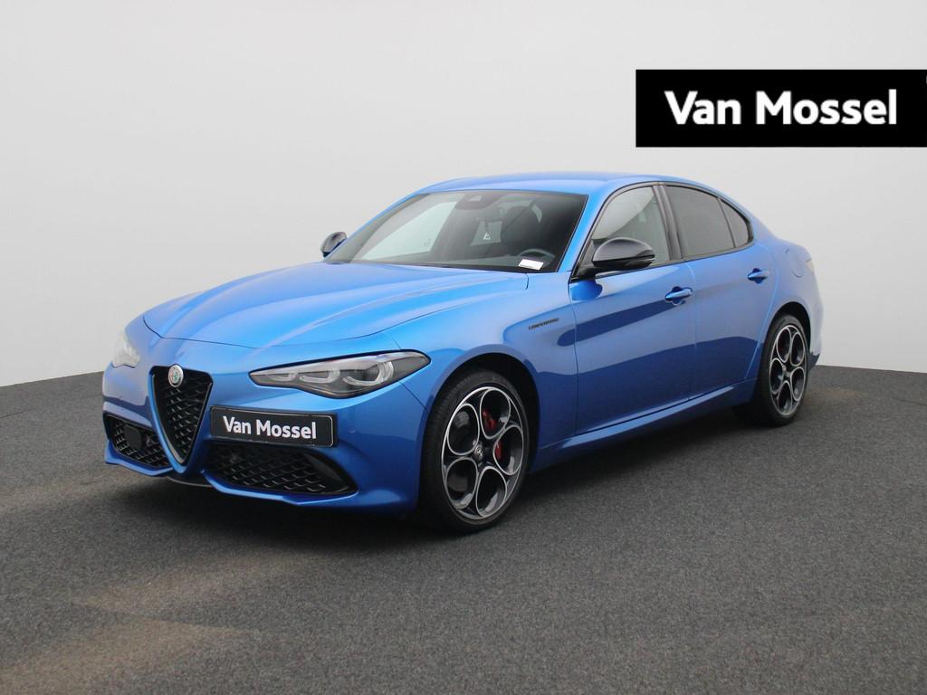 Alfa Romeo Giulia 2.0 TB 280 Q4 Competizione, Auto's, Alfa Romeo, Automaat, Gebruikt, 4 cilinders, Blauw