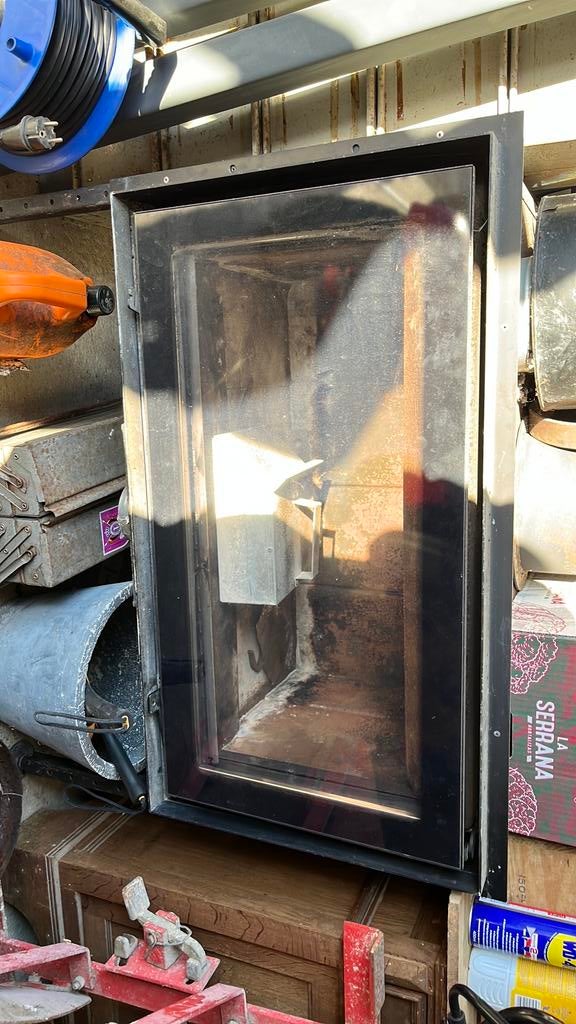 Cassette de chauffage a bois, Enlèvement, Utilisé