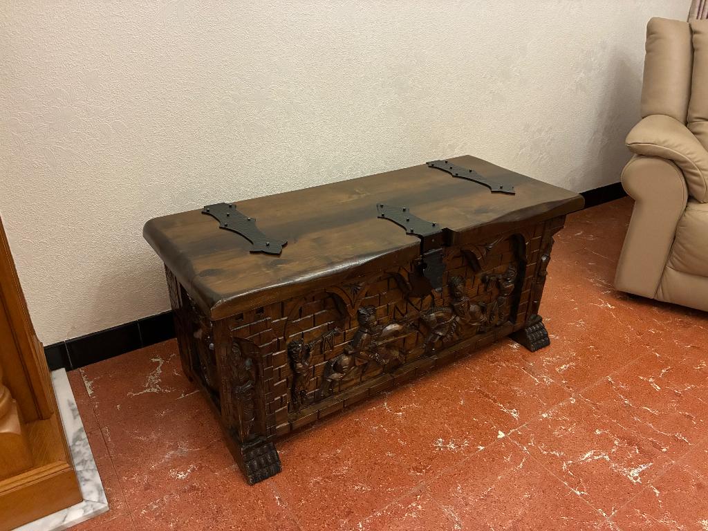 Houten kist, Ophalen