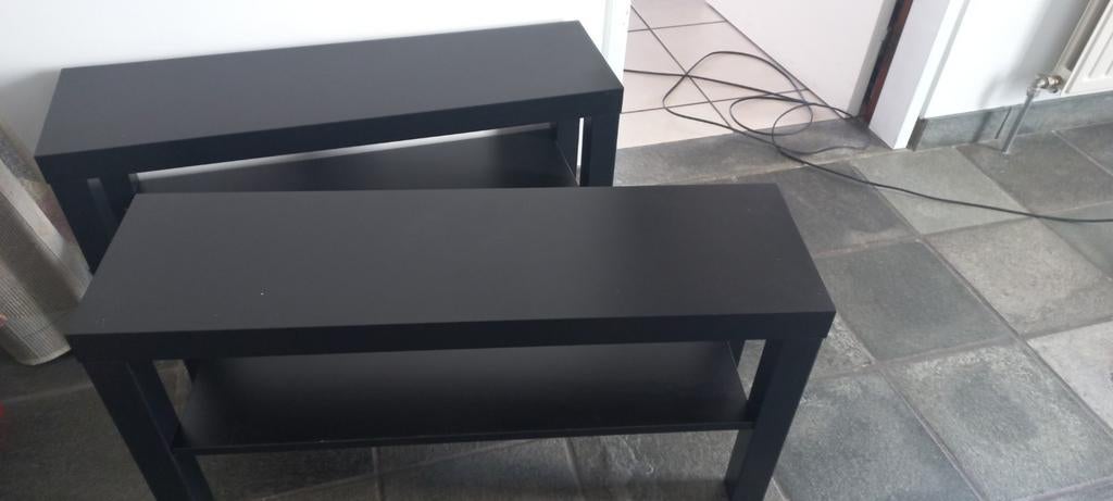2 donkerbruine tv kastjes ikea, Huis en Inrichting, Kasten |Televisiemeubels, Ophalen