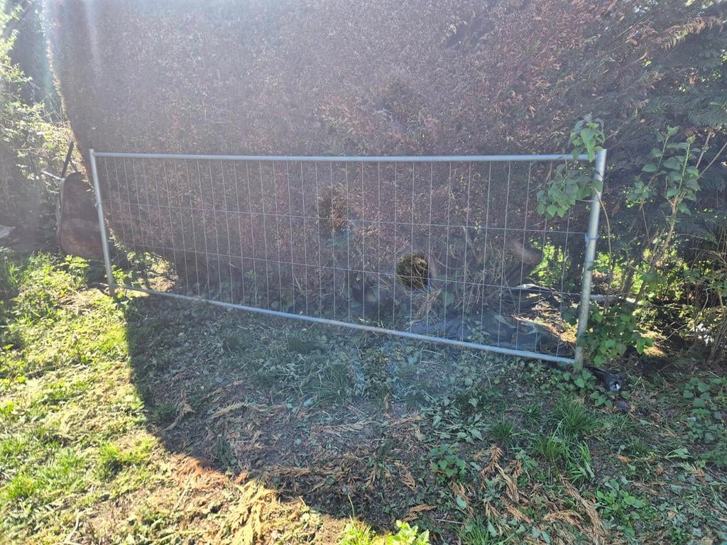 4 barrière heras, Jardin & Terrasse, Enlèvement