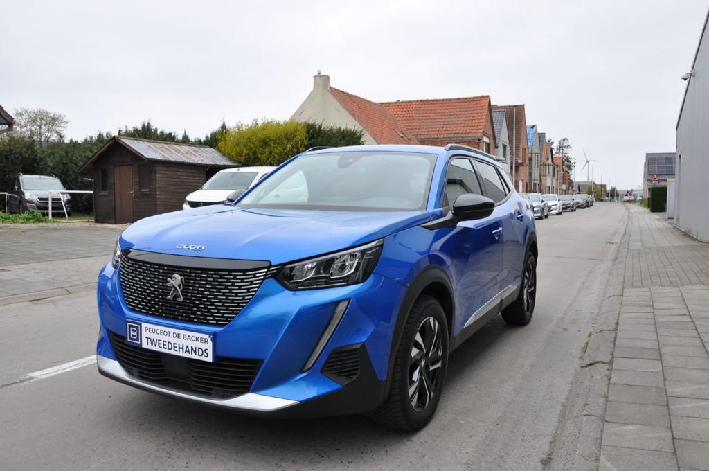Peugeot 2008 Allure Pack (bj 2023, automaat), Auto's, Peugeot, Stof, Gebruikt, 1199 cc, Blauw