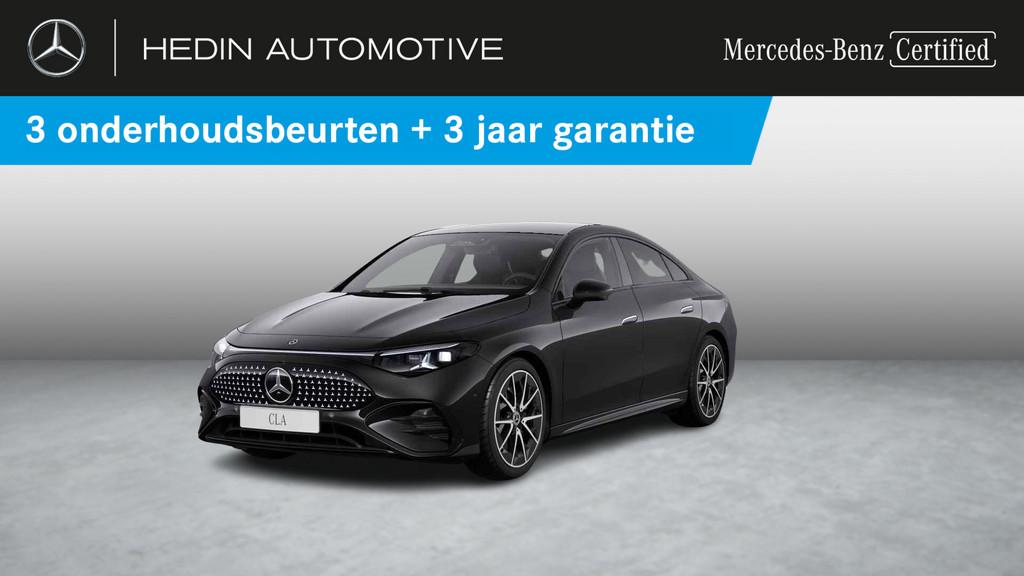 Mercedes-Benz CLA-klasse 250+ AMG Line Night Pack | Panorami, Auto's, Mercedes-Benz, Automaat, Gebruikt, Zwart, Elektrische ramen