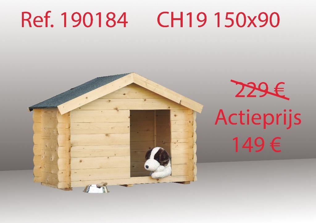 hondenhok, Ophalen, 100 cm of meer, 75 tot 110 cm, Nieuw