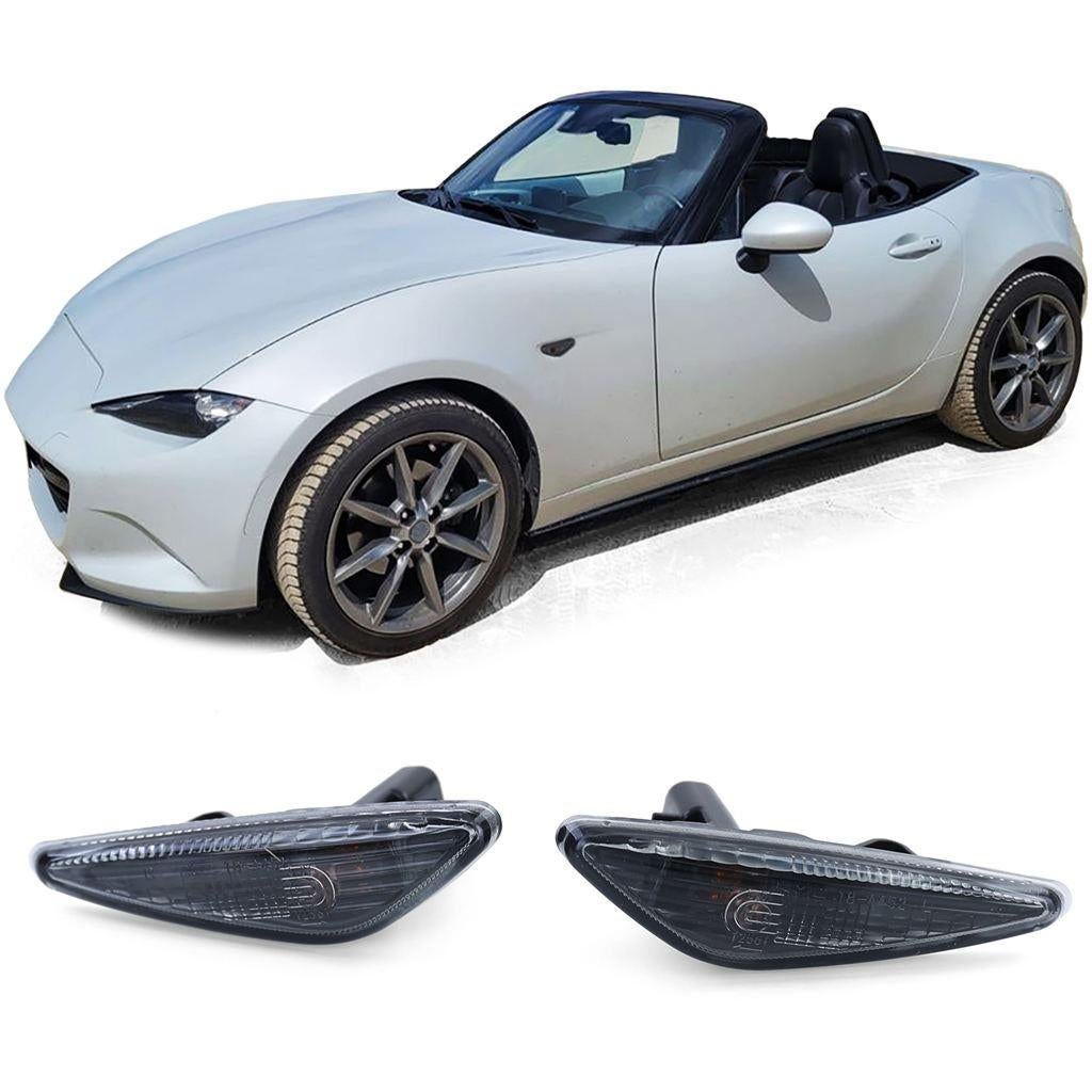 Mazda MX5 ND Knipperlichten Zijscherm Smoke glas, Auto diversen, Tuning en Styling, Verzenden