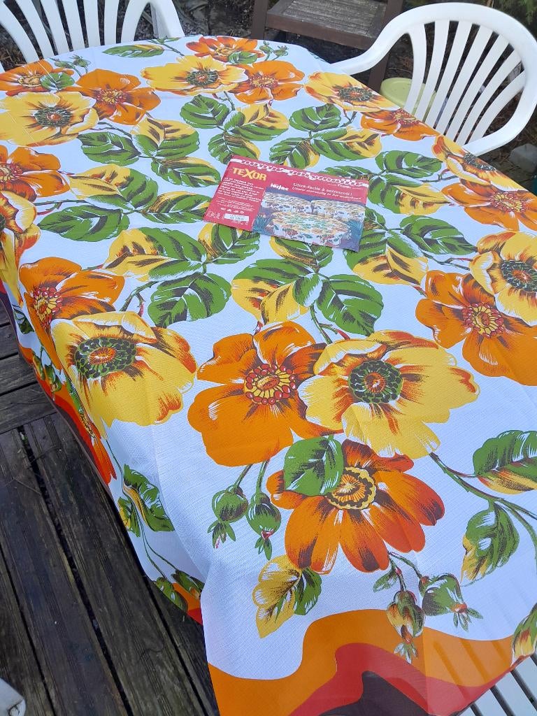 Vintage Nappe Ronde 180 cm Neuf, Antiquités & Art, Enlèvement ou Envoi