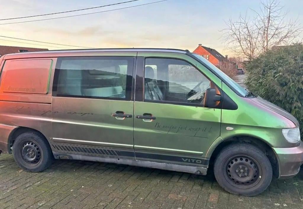 Te koop mercedes vito 110 cdi 3 en 4 de versnelling defeckt, Auto's, Particulier, Diesel, Te koop