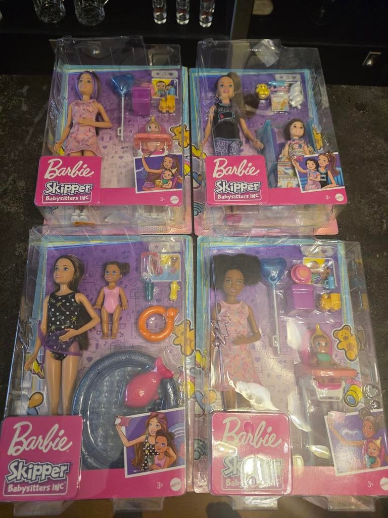 Barbie Skipper Poppen (nieuw), Ophalen of Verzenden, Barbie