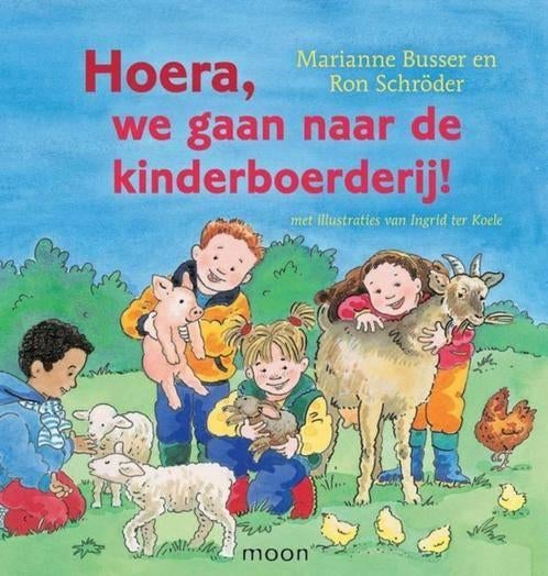 boek: hoera,we gaan naar zwemles/.naar de kinderboerderij, Ophalen of Verzenden, Zo goed als nieuw, Fictie algemeen, Voorleesboek