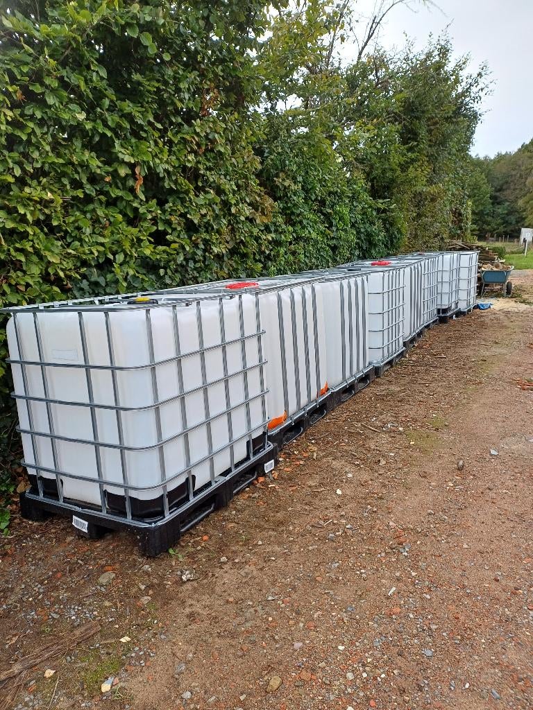 Watercontainers, Tuin en Terras, Regentonnen, Ophalen, Kunststof, Met kraantje, 150 liter of meer