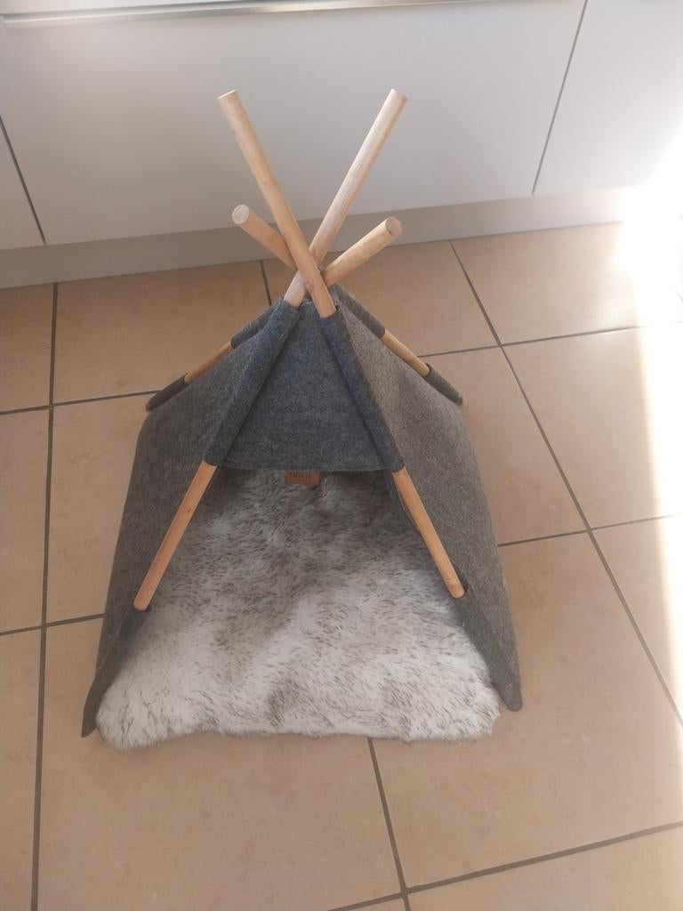 Katten slaaptent, Ophalen