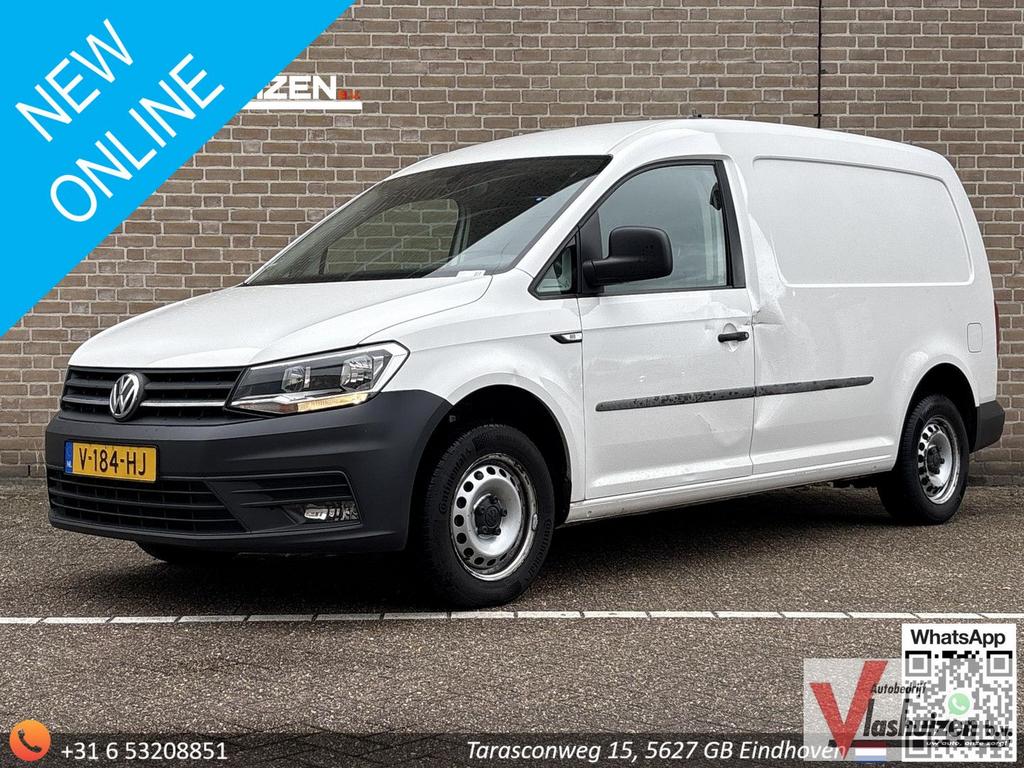 Volkswagen Caddy 2.0 TDI L2H1 BMT Maxi Trendline | € 5.450,-, Auto's, Bestelwagens en Lichte vracht, Wit, Bedrijf, Te koop, 121 g/km