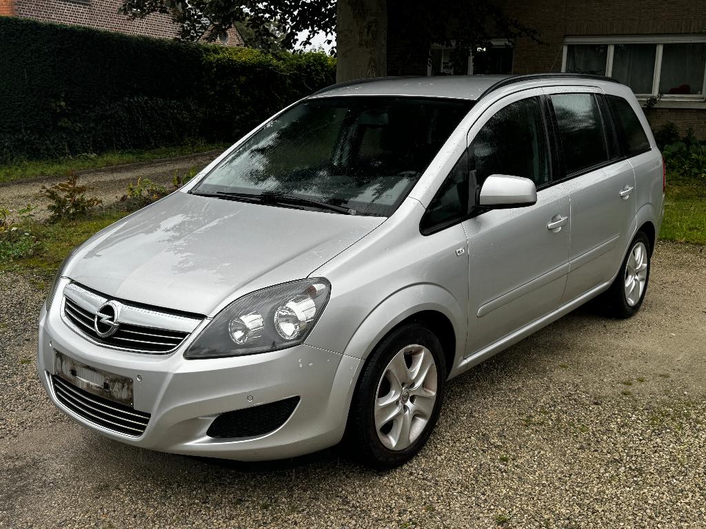 Opel Zafira 1.6i / 130.000km / Airco / 7pl / Benzine /Euro 5, Auto's, Opel, Particulier, Te koop, Zafira, Benzine, Euro 5, Monovolume