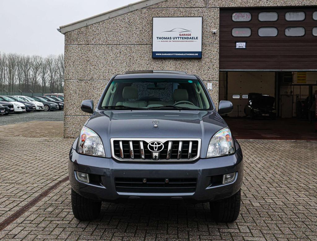 Toyota Land Cruiser UNIEKE-STAAT*AUTOMAAT*NAVIGATIE*ZETELVER, Auto's, Toyota, 1935 kg, Gebruikt, Beige, Parkeersensor