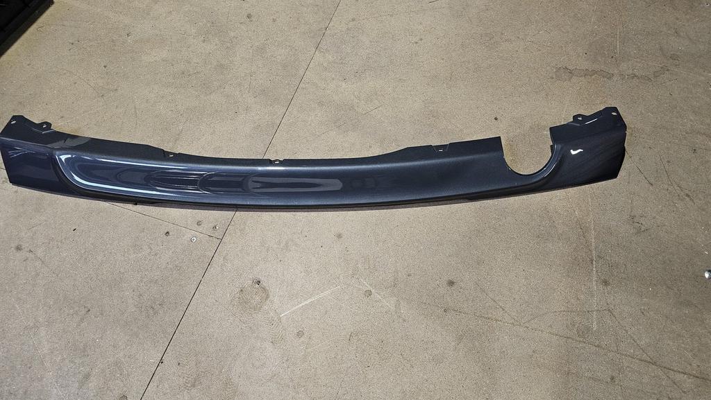 M - Diffuser grijs achterbumper 1 uitlaat BMW 3 serie F30 F3, Ophalen, Gebruikt, -, -