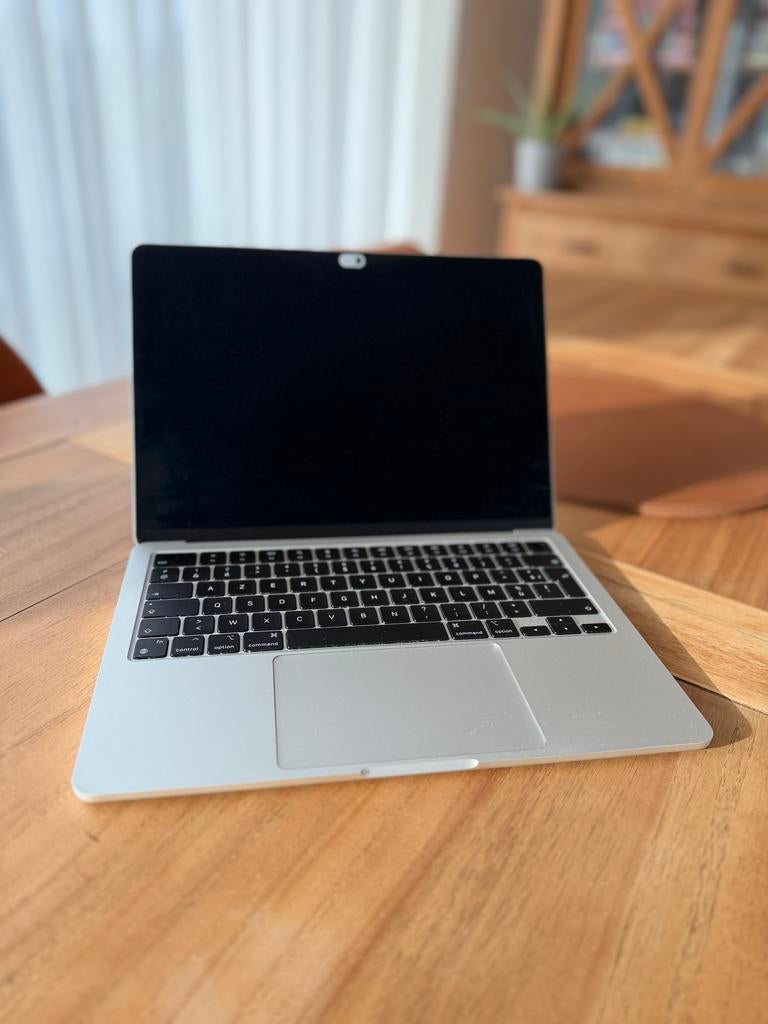 Te koop MacBook Air 13,6 inch zo als nieuw. Top conditie!!!, Enlèvement ou Envoi, Comme neuf, MacBook