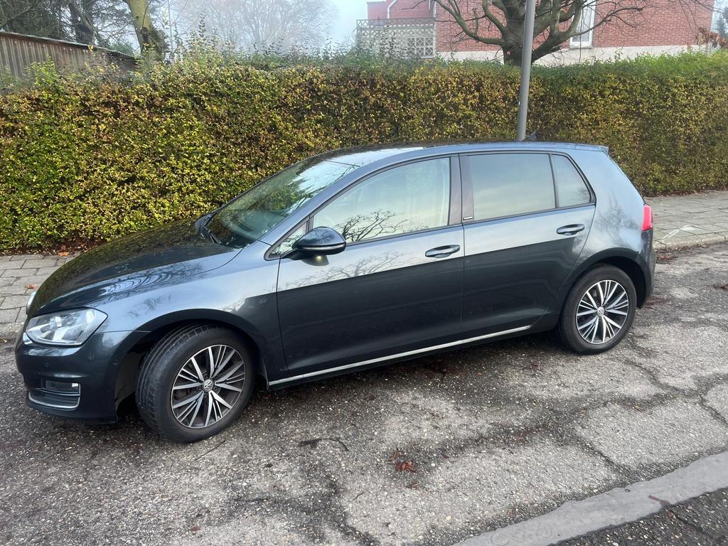 Golf 7 Allstar - 1.4i - CarPlay - de nombreuses options, Autos, Argent ou Gris, Euro 6, Entretenue par le concessionnaire, 5 portes