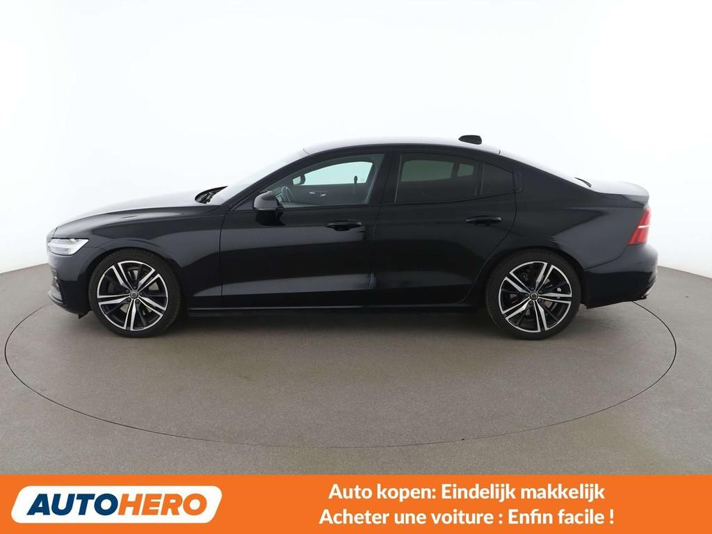 Volvo S60 2.0 T5 R-Design (bj 2019, automaat), Auto's, Volvo, Gebruikt, 1969 cc, S60, Zwart